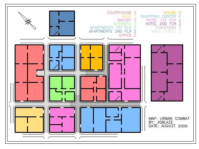 the map